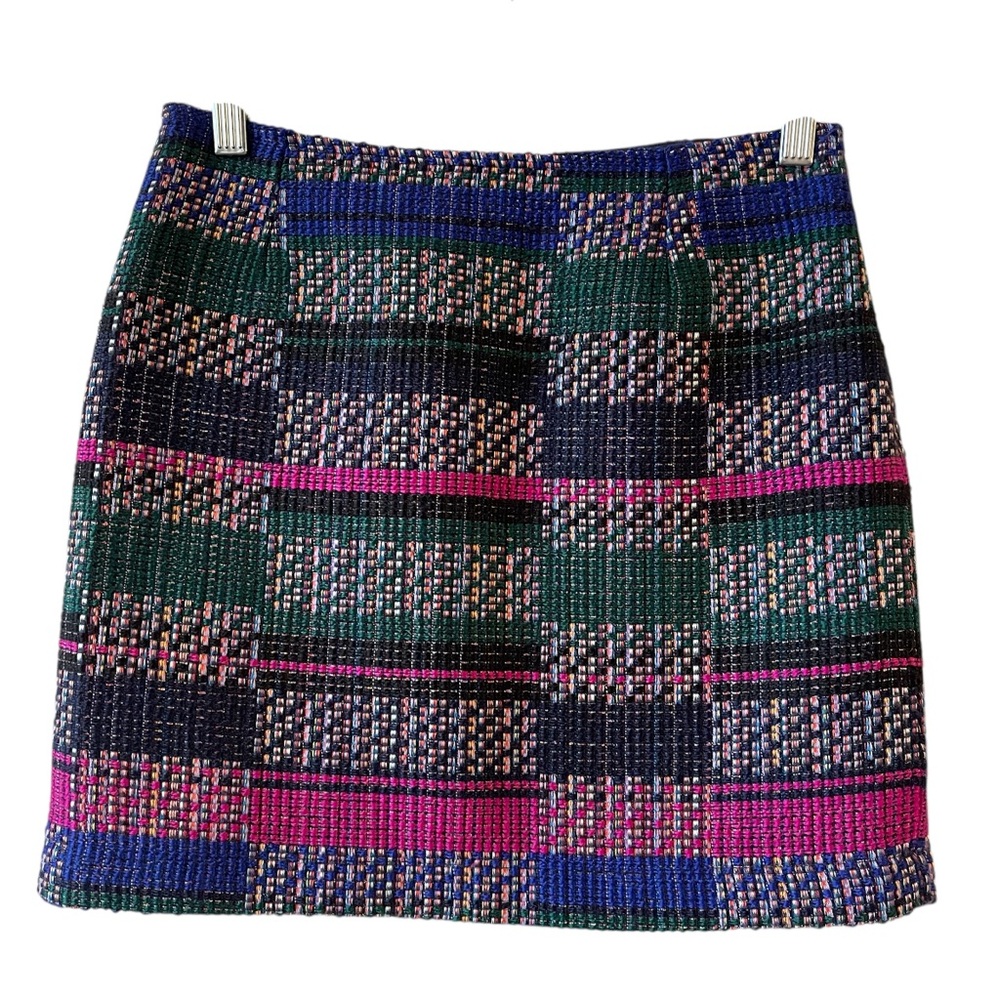 Sessun French Design Multicolor Knit Mini Skirt 36/US 0